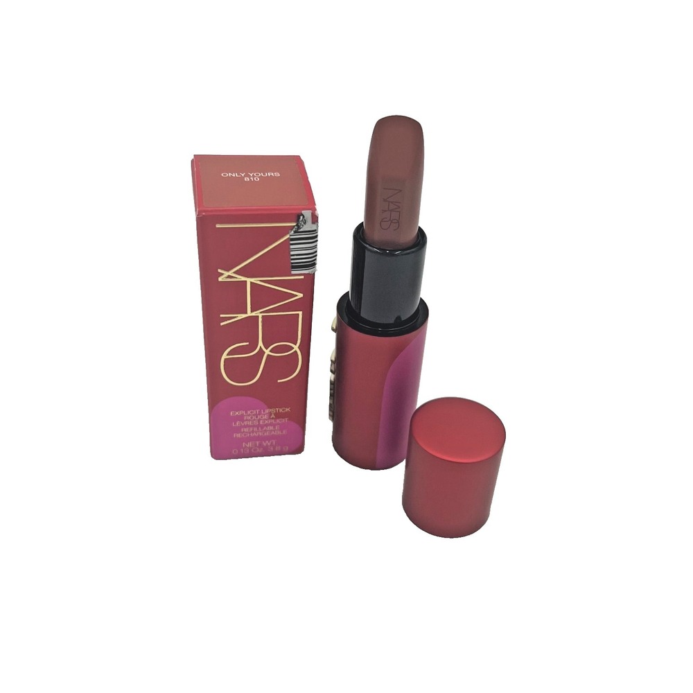 New-Nars Cosmetics New York Explicit Refillable Lipstick 810‎ Only Yours 0.13 oz